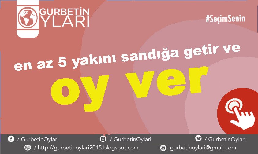 Referanduma katılan vatandaşlar ülkenin anayasasını, geleceğini  belirleyecek. Oy kullan sesini duyur! #SeçimSenin