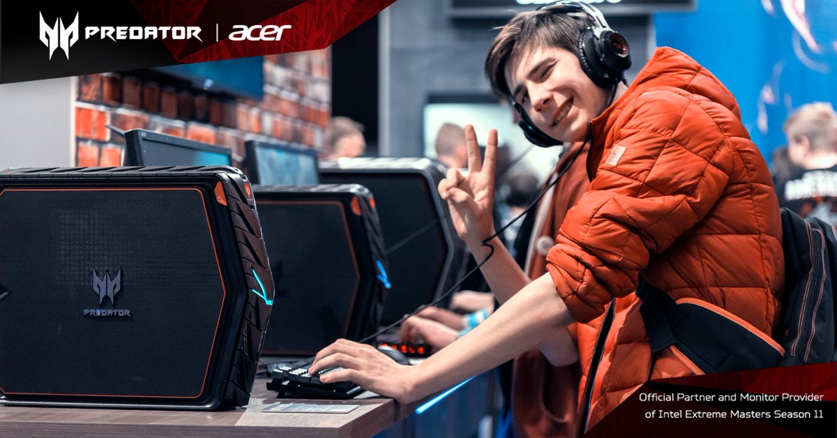 AcerRu's tweet photo. Послений день @IEM в Катовице выдался особенно жарким. Смотрите сами.
#predatorprimetalk #IEM https://t.co/oA85DbSc1g