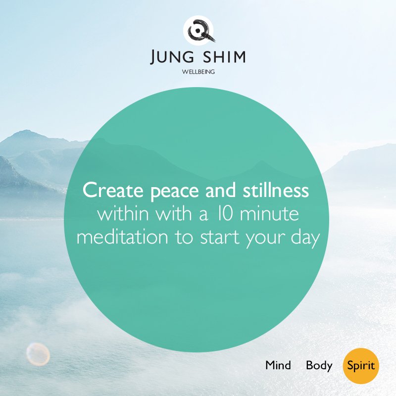_jungshim's tweet photo. #MeditationMonday - Create peace and stillness within with a 10 minute meditation to start your day https://t.co/69naz47bxH