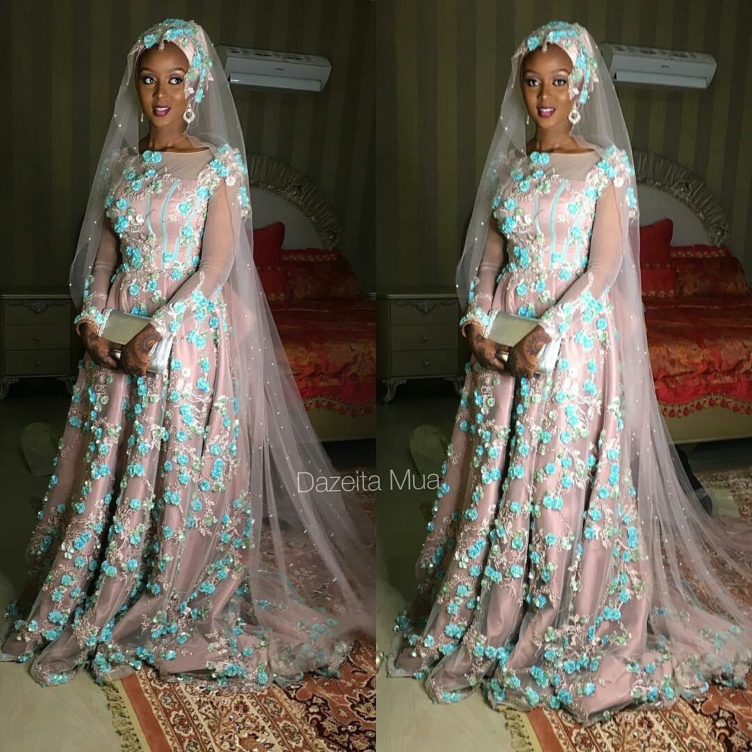stringweddingng's tweet image. What a way to make a fashion statement to your Nikhai! #stringmynaijawedding #Wedding #bridalinspiration #nigerianbride #muslimwedding
