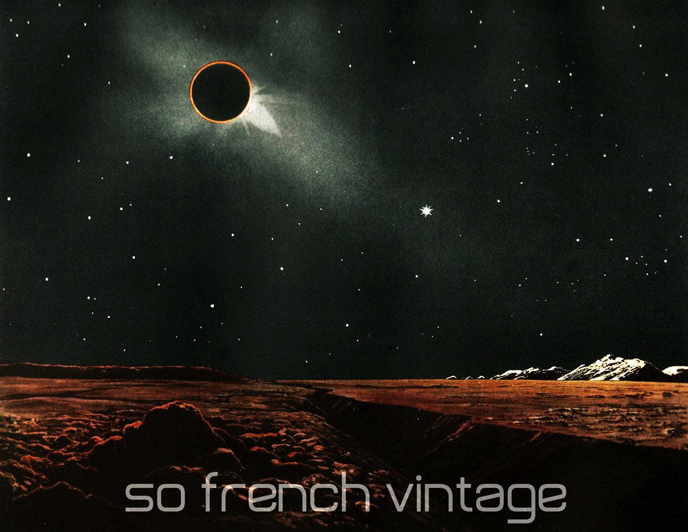 sofrenchvintage's tweet photo. 1937 Solar eclipse on the moon, Midcentury Sciences, French antique astr… https://t.co/KVlfMGcUT3 #Etsy #PlanetDecor https://t.co/K1gFxEQJZT