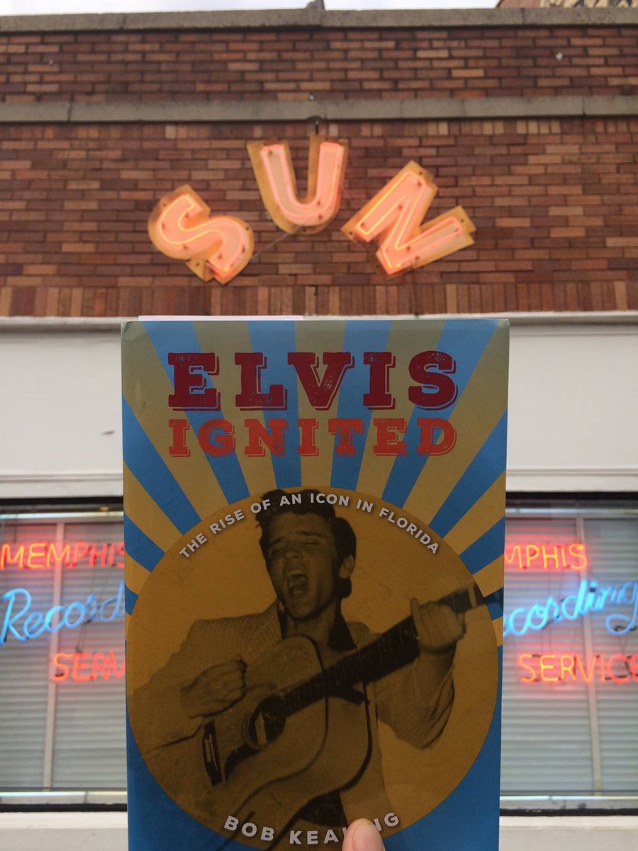 Elvisignited1's tweet photo. Our friend Gary took @Elvisignited1 to a number of historic #memphis landmarks from #Elvis life and legacy. Thanks Gary! https://t.co/iBKRZeuy7E