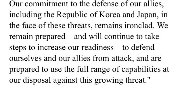 thejoshlederman's tweet photo. Breaking: US "strongly condemns" #NKorea launch of ballistic missiles, says they violate UNSC resolutions https://t.co/3Pc5XKa4fk