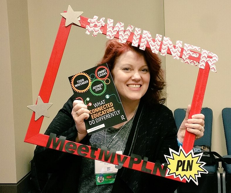 MelanieCFarrell's tweet photo. You walked away with an amazing book:What Educators Do Differently @TysonBRodriguez Thanks for coming to our session #MeetMyPLN #ncties17 https://t.co/Sne8Z4jTbH