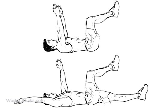 LogWag_DPT_ATC's tweet photo. #PTmeetsSC Use deadbug variations 2 learn lumbopelvic control w/ UE&amp;LE movements. Carryover 2 more complex UE&amp;LE ex to protect the L-spine https://t.co/c485AbQ37F