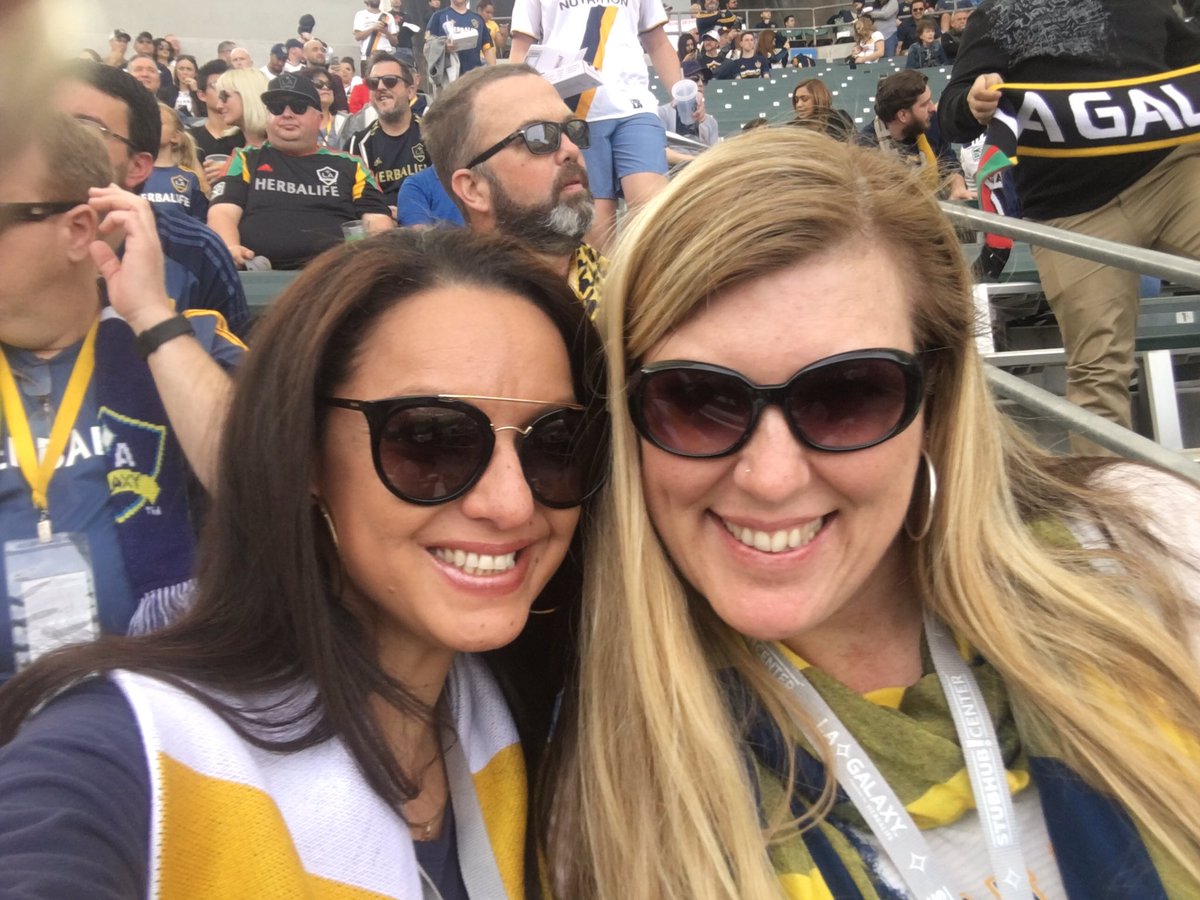 gidgetgurl's tweet photo. First game of the season for our @LAGalaxy! Ended in a loss. 🙁We'll get 3 next week! #seasontix #Sec105 #Dress4LA #Dress4MLS #ThisIsLA https://t.co/hkKGtXRVEi