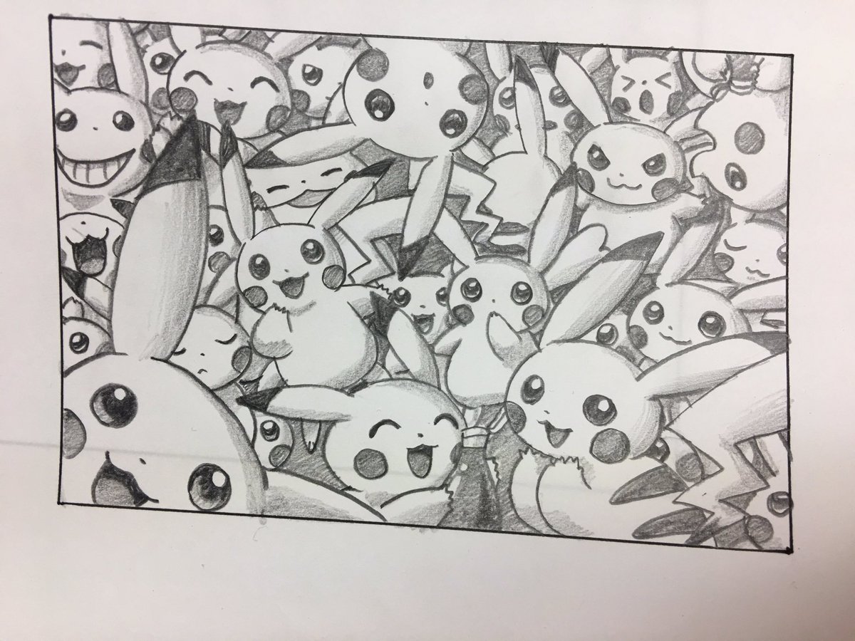 画像 しょこたんが鉛筆一本で描いた ポケモンイラスト が上手すぎる