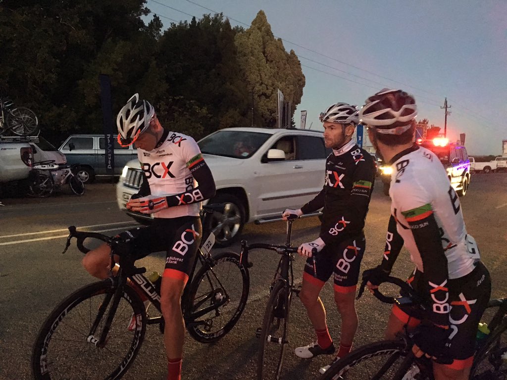 DSVSHIFTAcademy's tweet photo. Have a great race @Weslick @thehoffnolan1 @hbkruger @reynardbutler @Davidamaree @waylon_za @stevenvheerden @CalvinBeneke @tourofgoodhope https://t.co/LQ89Ss0RHi