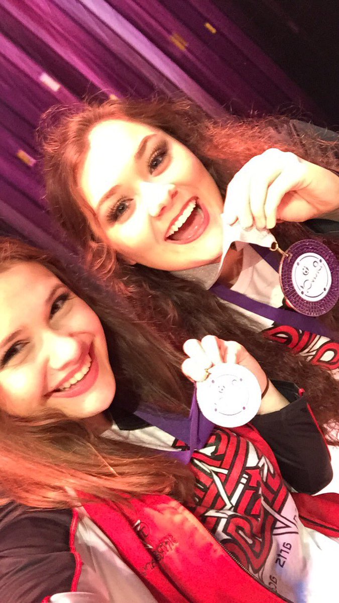 AlwaysGraciee1's tweet photo. Had a great weekend at Bravo! You're looking at 1st and 2nd place  girlies!! @hhannahmariiie https://t.co/xJoRc7Kkk3