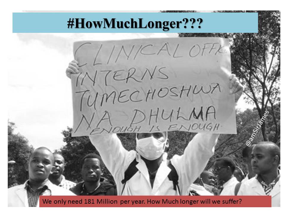COinterns2017's tweet photo. punda pia hupewa maji na mkate, clinical officer interns ata harufu ya maji hamna #howmuchlonger https://t.co/DTN4M7xKVx
