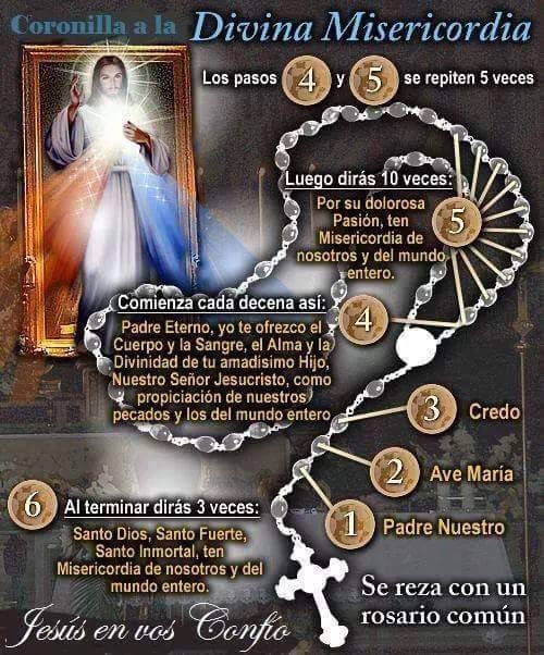 Ranfia's tweet photo. @geopolytica Coronilla a la Divina Misericordia 

Por los ENFERMOS,MÉXICO y niñosdelmundo entero🙏.

Fab/Gev/Crs/JESICAYGEORGE/Moys/Enr/SyE/J https://t.co/sjj8ZGzTCI