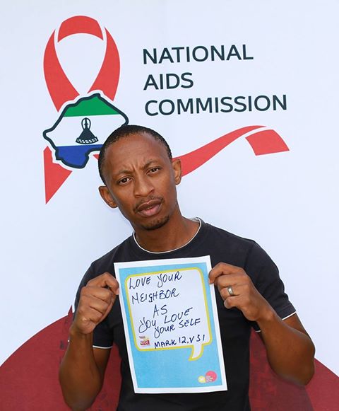 naclesotho's tweet photo. Lilaphalapha: "Love thy neighbour"   #zerodiscriminationday2017 #makesomenoiseforzerodiscrimination #naclesotho #nationalaidscommission https://t.co/Cjm6Qu8Ddx