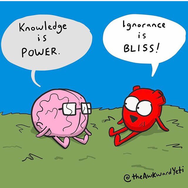 TherAgu's tweet photo. Dying 😂😂😂...
Sooo my inner struggle!  #knowledgeisresponsibility 📚
#blissiseasier 🙃 https://t.co/6zDVZLTtkN