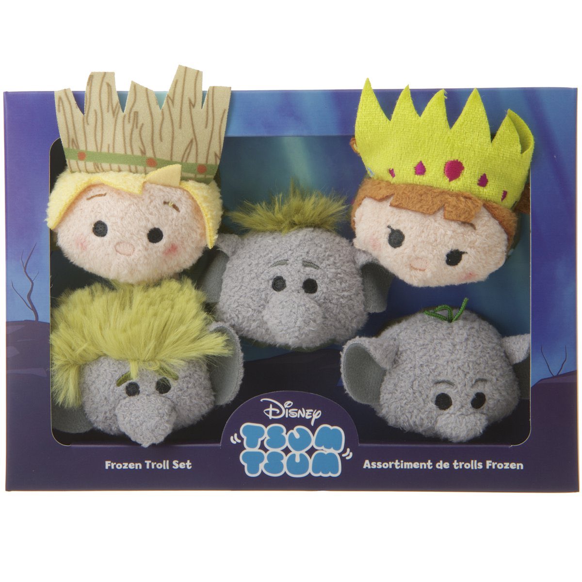 祝福されたアナ＆クリストフも！ ディズニーストア ツムツムぬいぐるみ