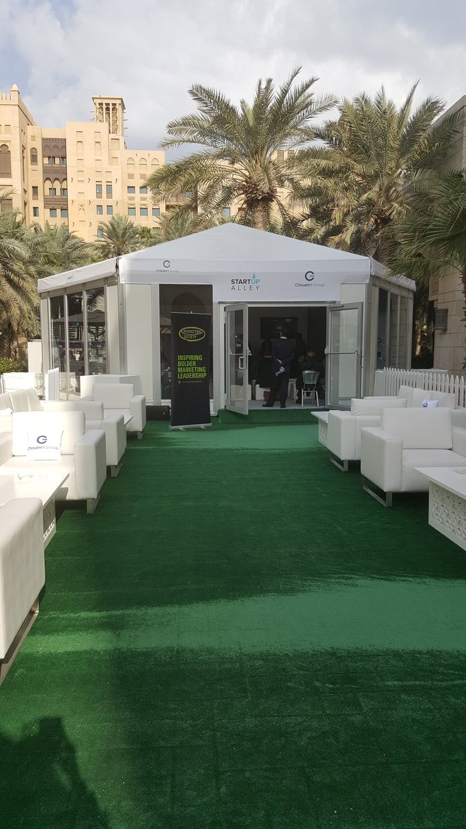 seviauae's tweet photo. Our home for the day at #DubaiLynx #startupalley https://t.co/2G33eJLDcv