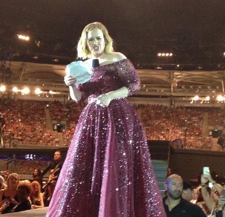 furlernator's tweet photo. @Adele driven batty by bugs and Qld's hot weather but it was Gabba shows record-breakers https://t.co/C6pYcEFGko #adelebrisbane https://t.co/9WnwEm3lk9