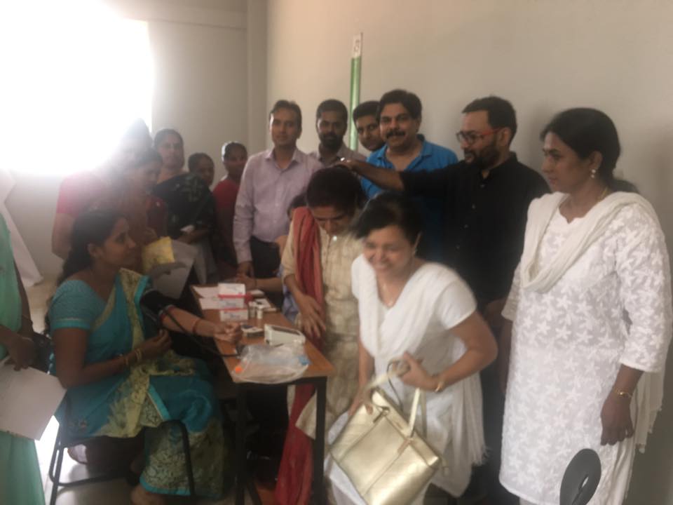 bloomivf1's tweet photo. Dr rishma pai who is the president of the FOGSI has launched in Banglore, The Nari Swasthya Pahel -will be examining women free of charge https://t.co/c22sfbbu7f