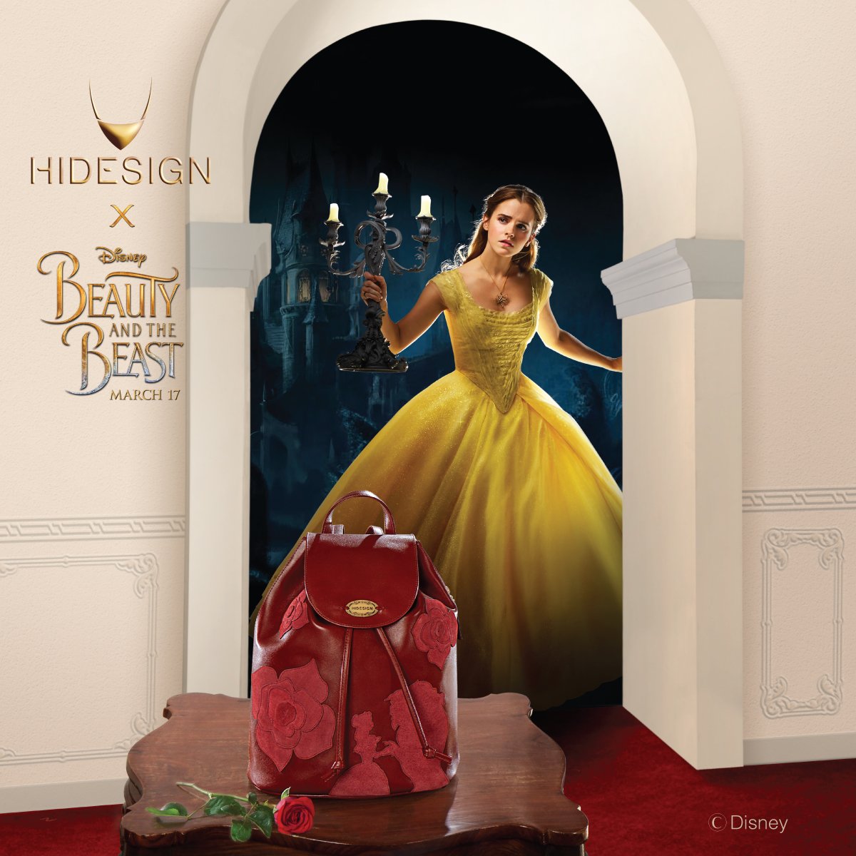 Introducing an Enchanted Collection by #HidesignxDisney #BeautyandtheBeast