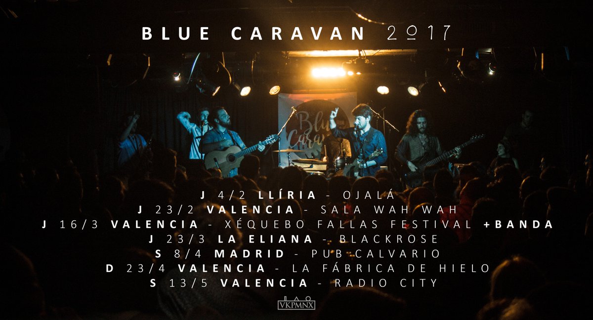 Nuevas fechas <a href="/BlueCaravan_/">Blue Caravan</a> 2017 :)
#Madrid #Valencia #Fallas2017