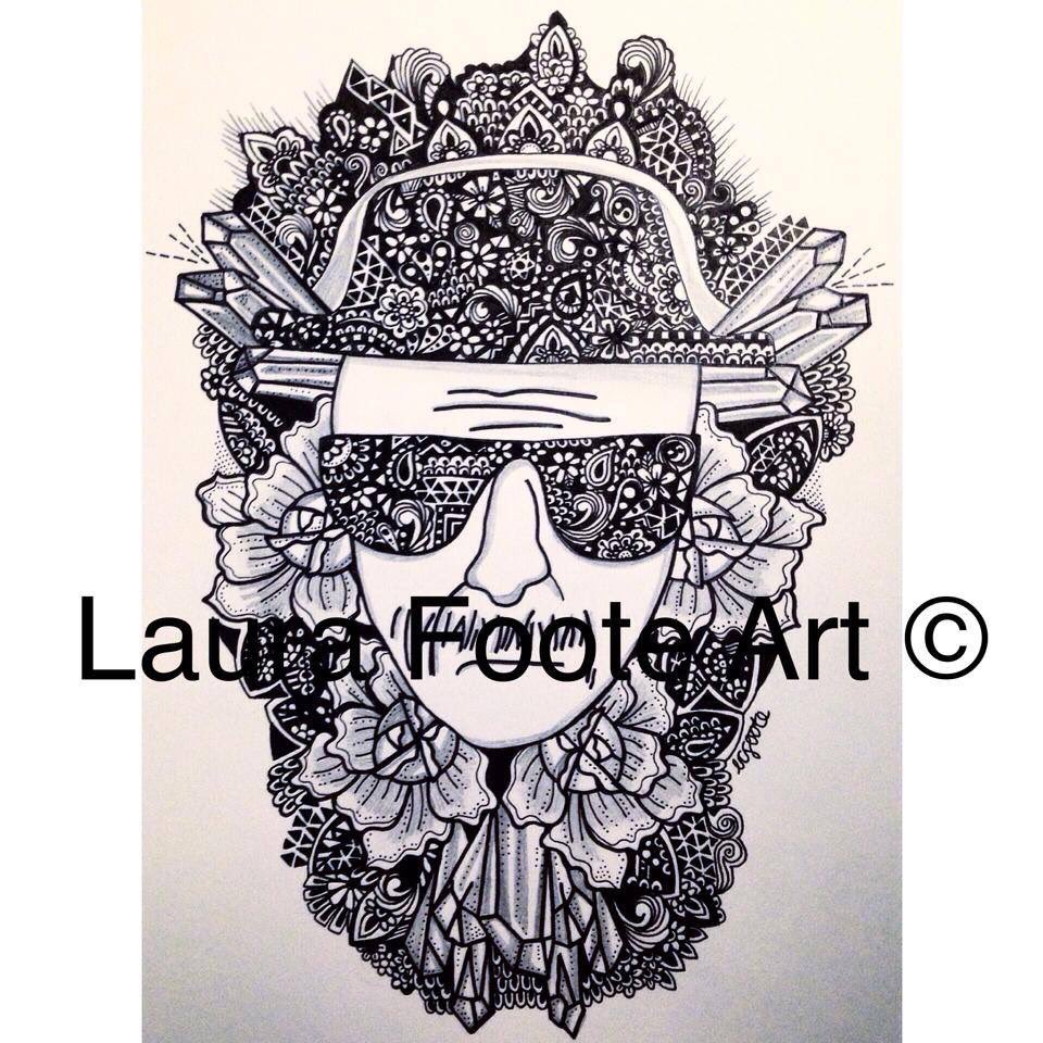 laurafooteart's tweet photo. 🕵🏻 HEISENBURG 🕵🏻 @BreakingBad_AMC @BryanCranston @aaronpaul_8 #breakingbad #illustration #patternwork #heisenburg #jessep #walterwhite https://t.co/T9ev11zgtU