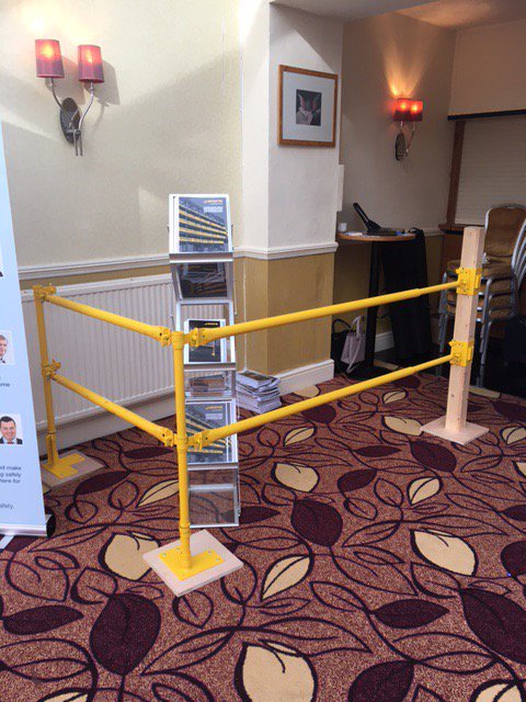 JSAFELTD's tweet photo. Great feedback on our Stair-safe system @ safety event with St. Modwen last week https://t.co/mSBNu4EqsA #construction #housing #SafetyFirst https://t.co/PaPJDHoFBg
