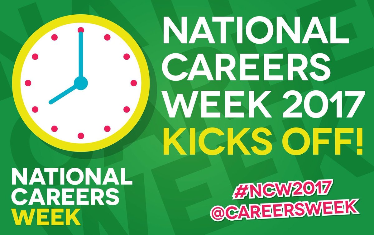 Welcome to National Careers Week. A celebration of quality #CEIAG #Careers #NCW2017