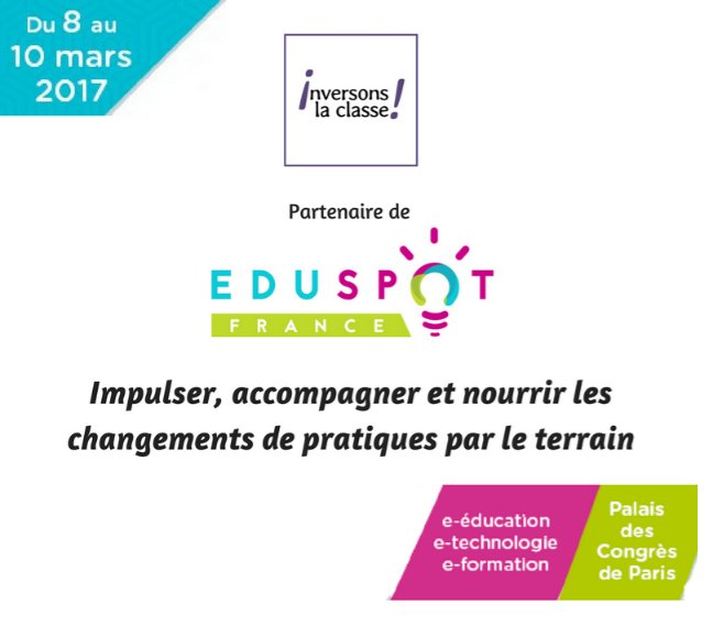 La_Conserv's tweet photo. "Classe inversée : de quoi parle-t-on ?" venez nombreux pour la #masterclass @EduSpotFrance 
https://t.co/xy73QhfRqz https://t.co/NqthM5yZej