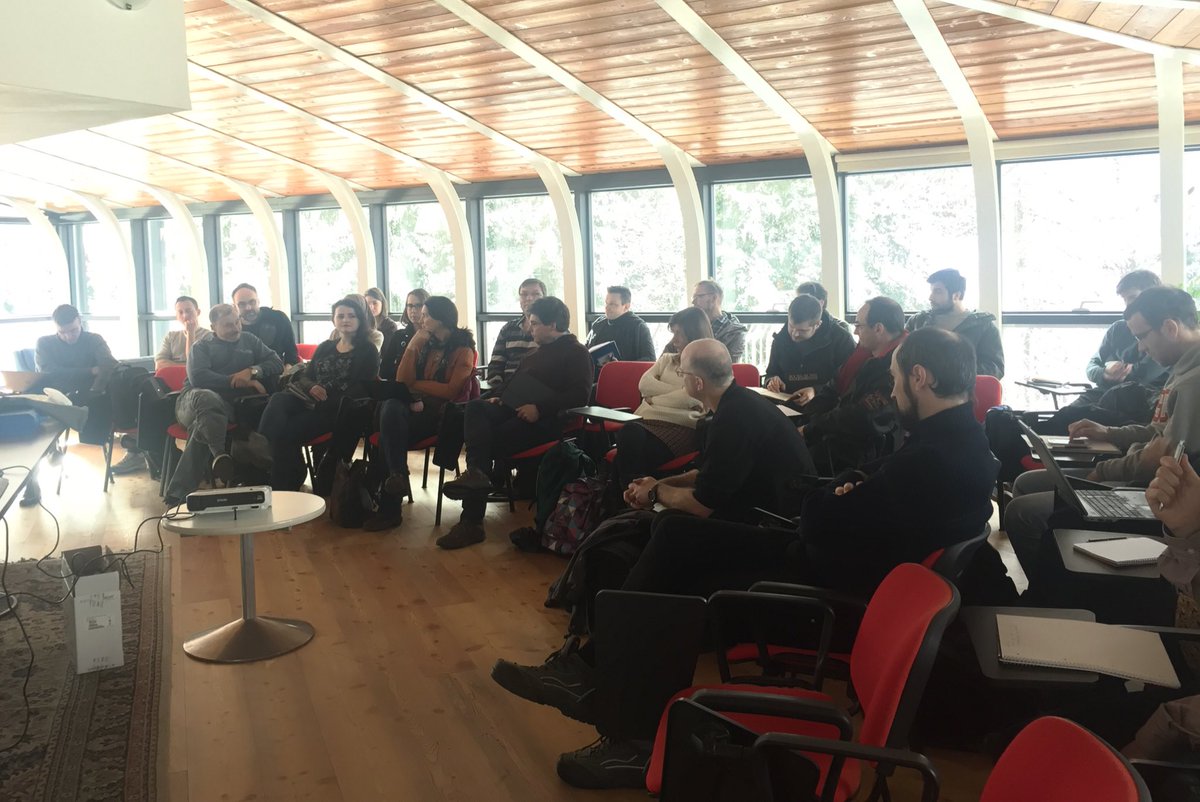 NASYSsrl's tweet photo. #nasys and #S3 in #ISOCS winter school.. with #sniffon project https://t.co/ybJZo4JAUU