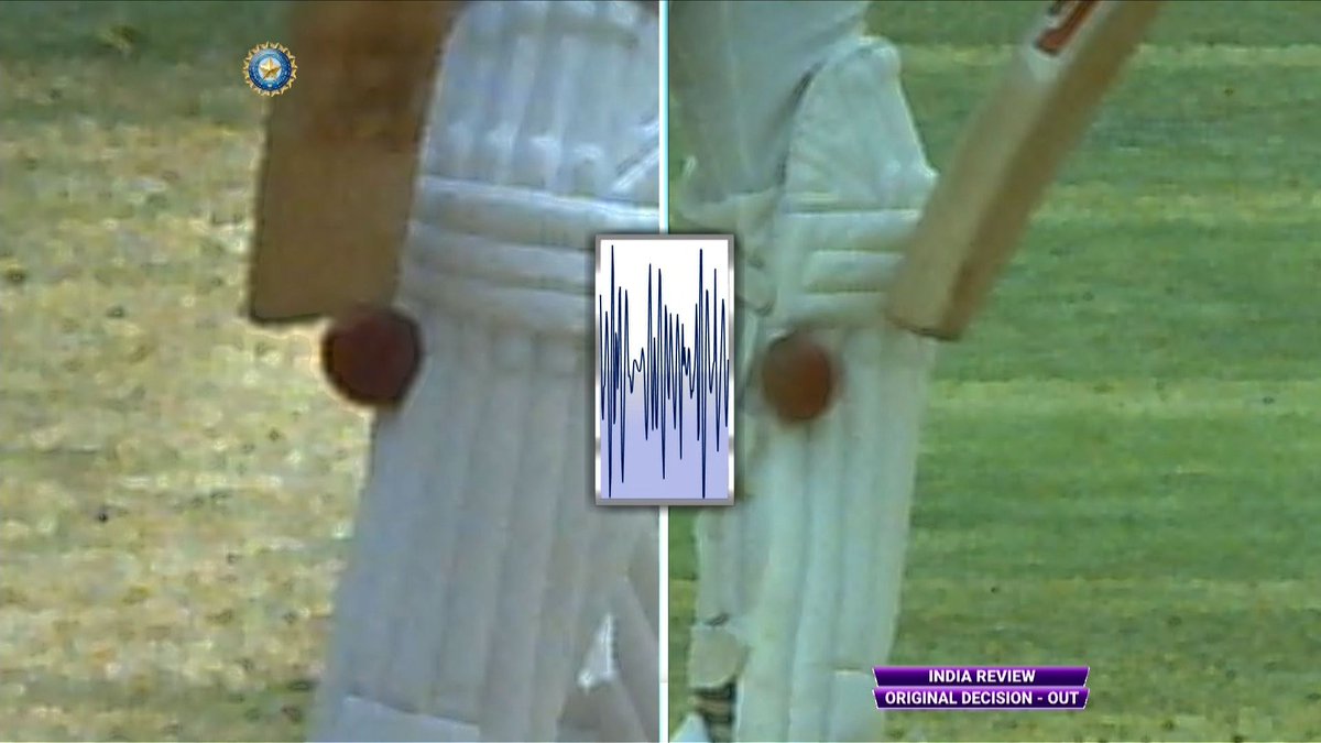 OUT or NOT OUT ? Richard Kettleborough thought it was out. What do you think ? #Virat <a href="/Paytm/">Paytm</a> #INDvAUS
