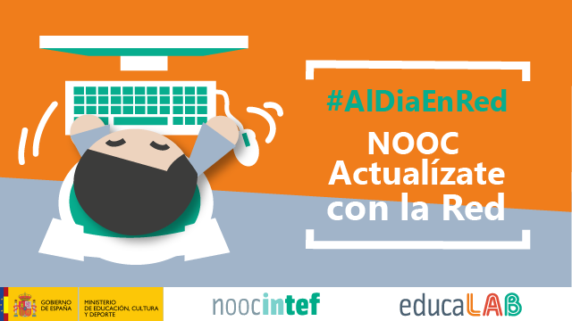educaINTEF's tweet photo. Participa en #AlDiaEnRed y descubre más ideas y herramientas para tu actualización y aprendizaje profesional 
https://t.co/c1VIiIK4UL #NOOC https://t.co/bGeZMOW1Rx