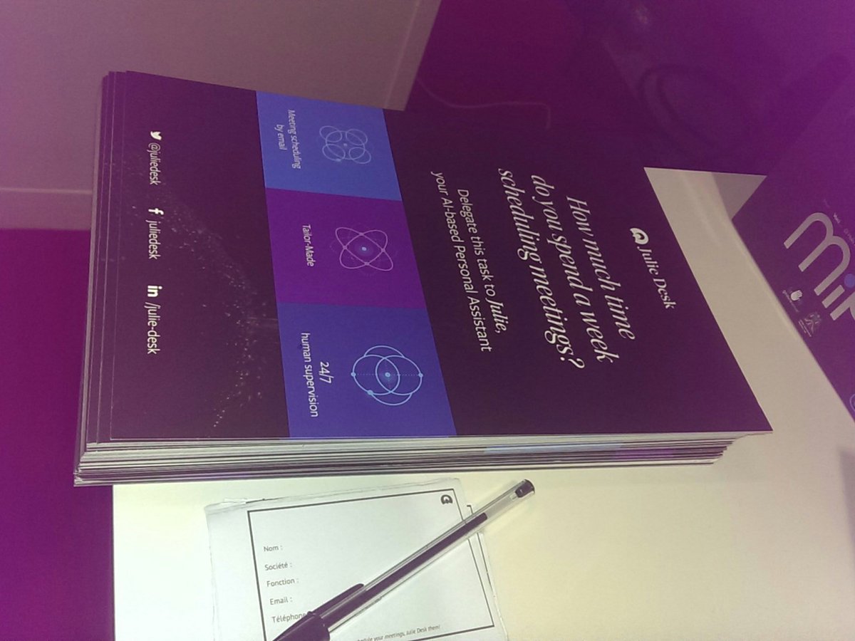 juliedesk's tweet image. #BigDataParis Je suis prête et je vous attends au #labAI !