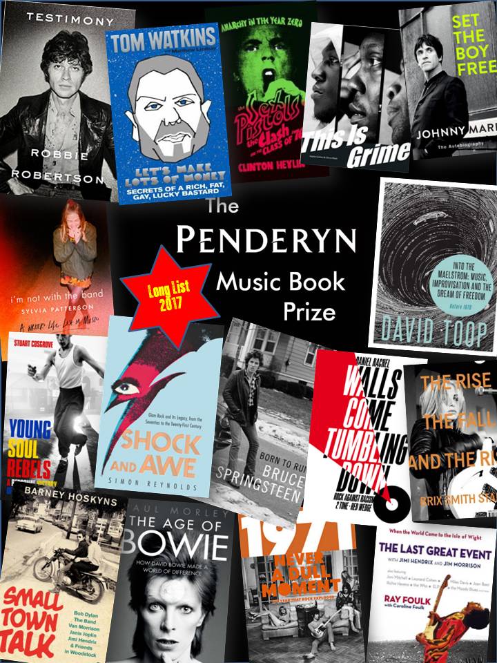 PenderynPrize's tweet photo. Shortlist announced tomorrow. #MusicBooks @publicityhannah @BloomsburyBooks @LittleBrownUK @JennyBrownBooks @Route_News @WmHeinemann https://t.co/s5mRziTnHm