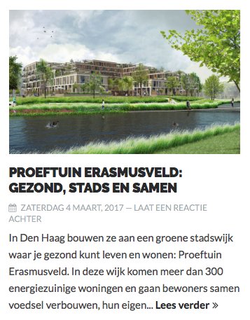 Duurzaamheidsblog <a href="/hetkanWel/">HetkanWEL</a> schreef over ons winnende ontwerp voor Erasmusveld in Den Haag. hetkanwel.net/2017/03/04/pro…