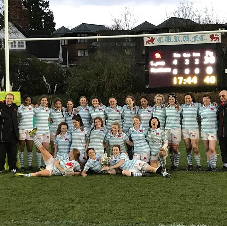 VarsityMatches's tweet photo. 🏆 Congrats to @CURUFCW Tigers who ran out 30-0 winners in the Panthers v Tigers #varsitymatch at Grange Road on Saturday. #wrugby https://t.co/57KOmoG1zp