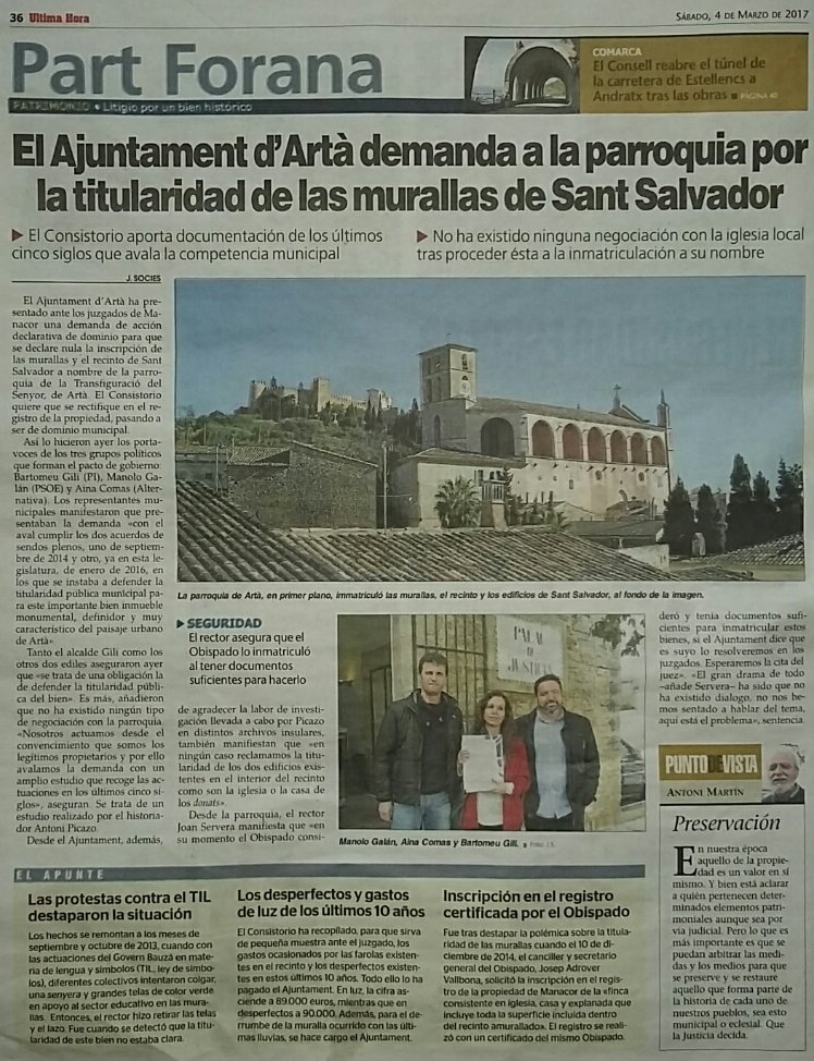 AlternativaArta's tweet photo. #Immatriculacions
El contrast entre els rectors d'Artà i Pollença, en termes d'honradesa, transparència i humilitat 
https://t.co/lmxoXoicPu https://t.co/QgnbVroPiB