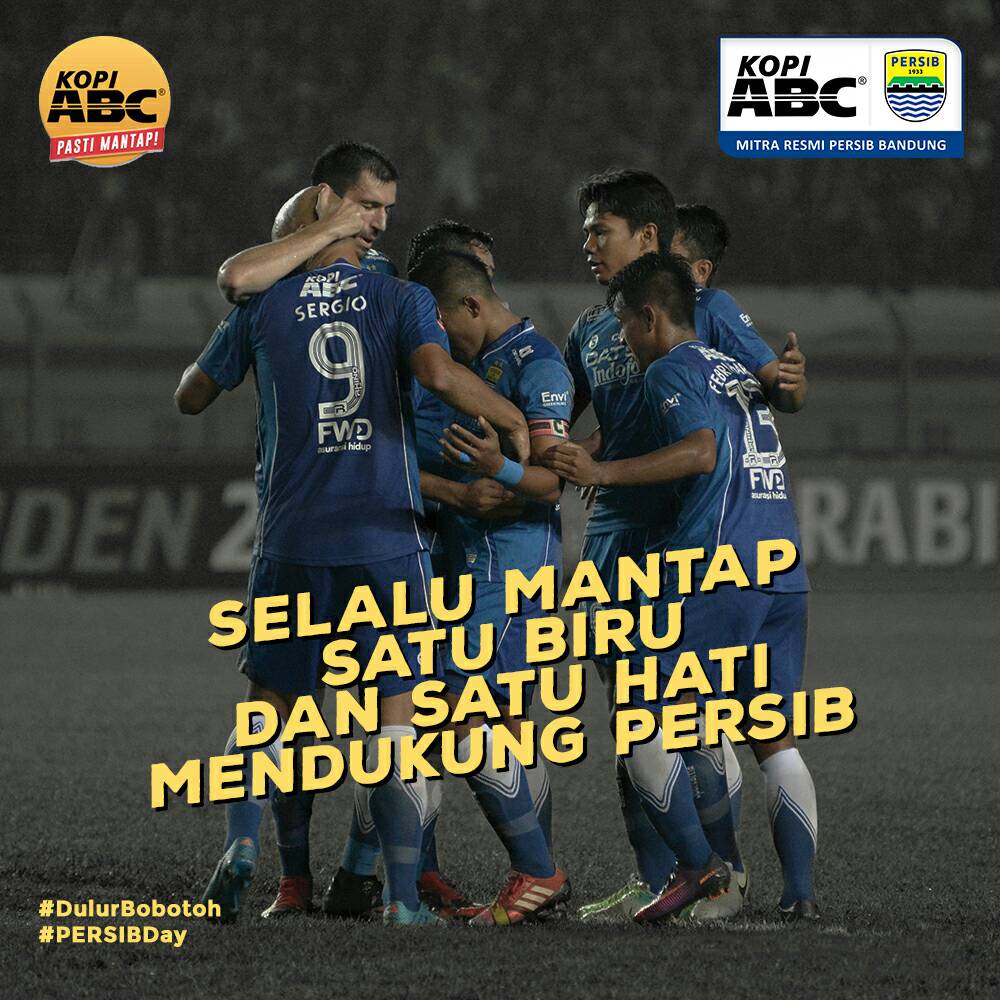 persib's tweet photo. Nuhun #PERSIB atas perjuangannya di #PERSIBPresiden. #DulurBobotoh selalu mantap satu biru &amp; semangat dukung PERSIB bersama @kopimantapABC https://t.co/l6SzQT5MYx