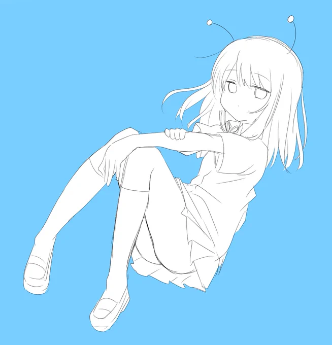 飛行少女を聞きながら 