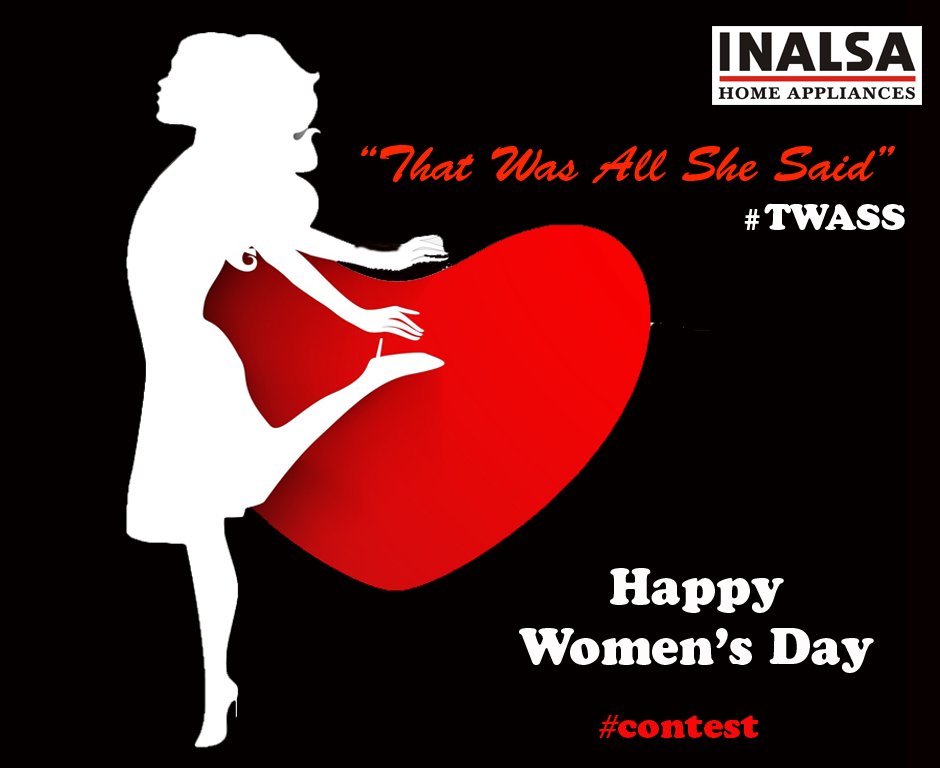 INALSA_OFFICAL's tweet photo. "That was all she said", Participate in our FB contest https://t.co/bhr3hQtd1q & win free gifts. RT #TWASS #contest London https://t.co/B2KS4j9Cct