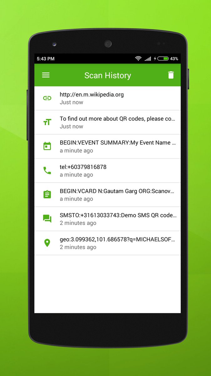 marymorris291's tweet photo. https://t.co/XBUa0HWFXE
#QrCodeReader
#QrCodeScanner
#qrcodegenerator
#BarcodeReader
#qrbarcodescanner
QR CODE SCANNER https://t.co/yc1rCF7T1Z