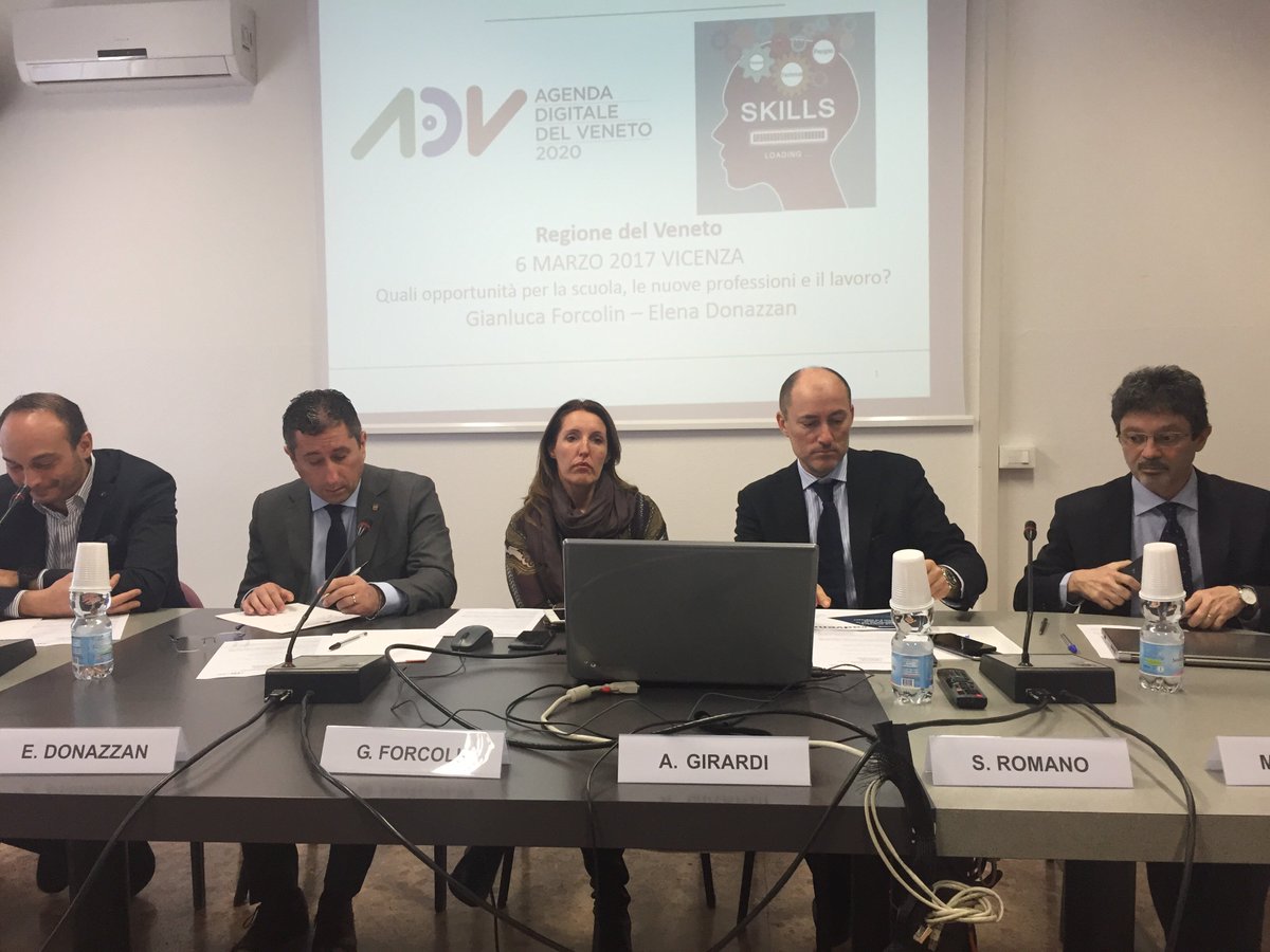 Gianni Potti (@giannipotti) on Twitter photo #adveneto2020 alla ricerca dei nuovi skill, Italia in ritardo <a href="/ElenaDonazzan/">Elena Donazzan</a> <a href="/GForcolin/">Gianluca Forcolin</a> <a href="/michelebugliesi/">Michele Bugliesi</a> <a href="/ldepietro/">Luca De Pietro</a> #adveneto2020 alla ricerca dei nuovi skill, Italia in ritardo <a href="/ElenaDonazzan/">Elena Donazzan</a> <a href="/GForcolin/">Gianluca Forcolin</a> <a href="/michelebugliesi/">Michele Bugliesi</a> <a href="/ldepietro/">Luca De Pietro</a>
