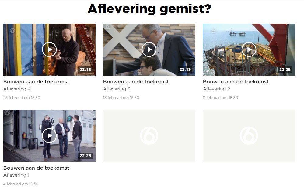 Afgelopen #weekend niet kunnen kijken? Kijk hier de aflevering terug: bit.ly/2mgzjr5
#sbs6 #innovatie #wonen #werken #toekomst