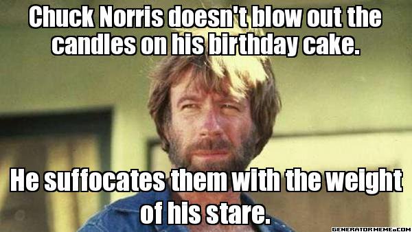 Happy 77th birthday to Chuck Norris! 