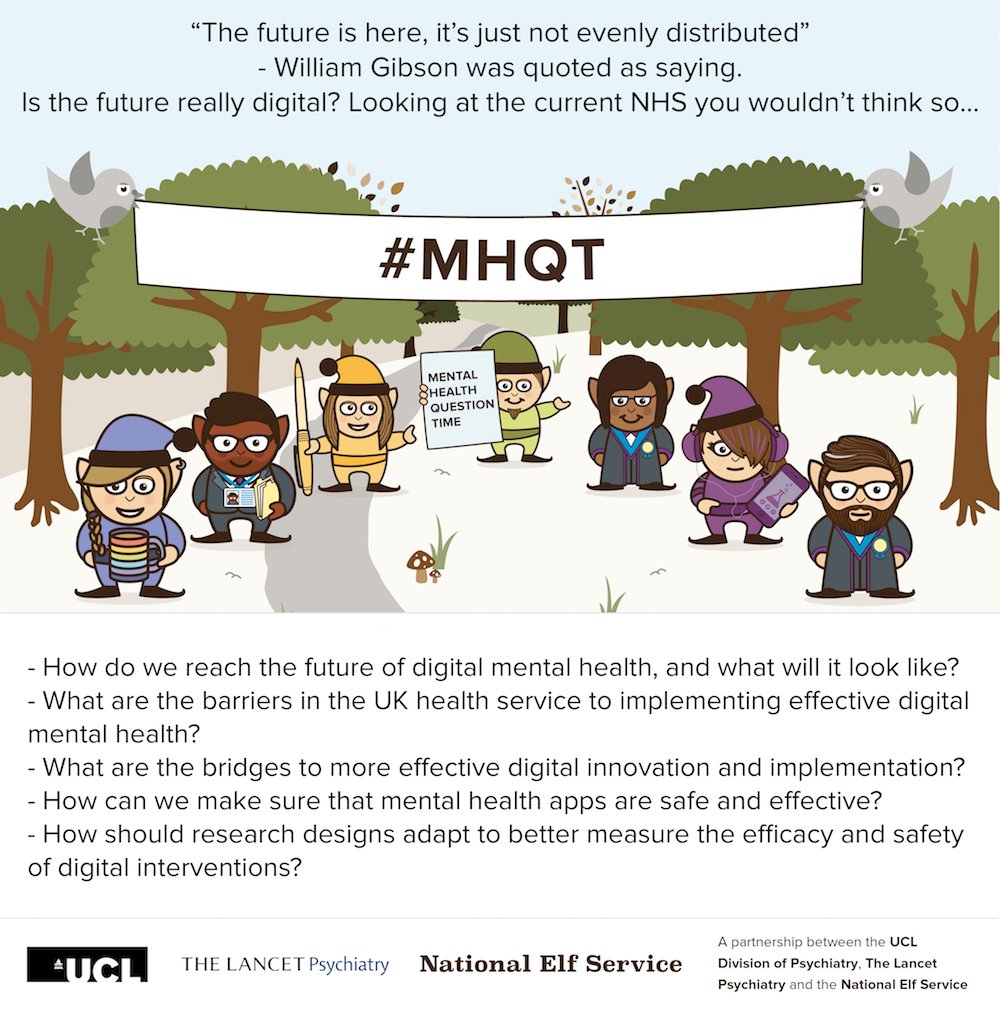 MentalHealthQT's tweet photo. Digital Mental Health public discussion
6.30pm Wed 15 March
Chat #MHQT
Tickets https://t.co/SmXcIsuCsJ
Live stream https://t.co/XRsZvAk86o https://t.co/EAmtVmkLCR