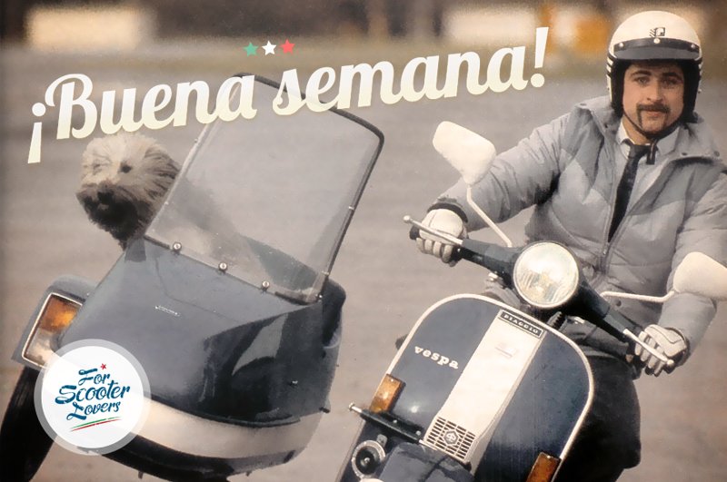 FSLteam's tweet photo. ¡Buena semana para todos! https://t.co/90DSxJIyLI  #vespa #scooter #lambretta #siambretta #buenosdias #BuenLunes @cbavespaclub @vespa_es https://t.co/8PKr0mCRjC