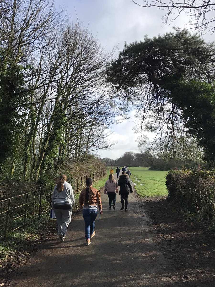FLMyerscoughLiv's tweet photo. Morning nature walks with Level 1 PSS! #CroxtethPark #UsingWhatWeHave #SunnyMorning #PostiveVibes #Independence https://t.co/pvMImxFi2H