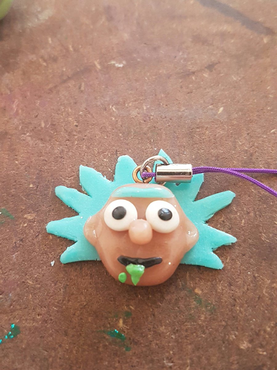 #rickAndMorty #Rick #polymerclay