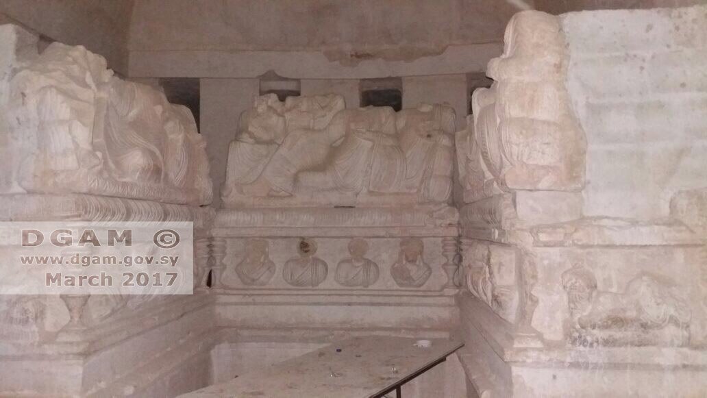 In photos: The #Tomb of #three_Brothers in liberated #Palmyra..For more: bit.ly/2muZf5u