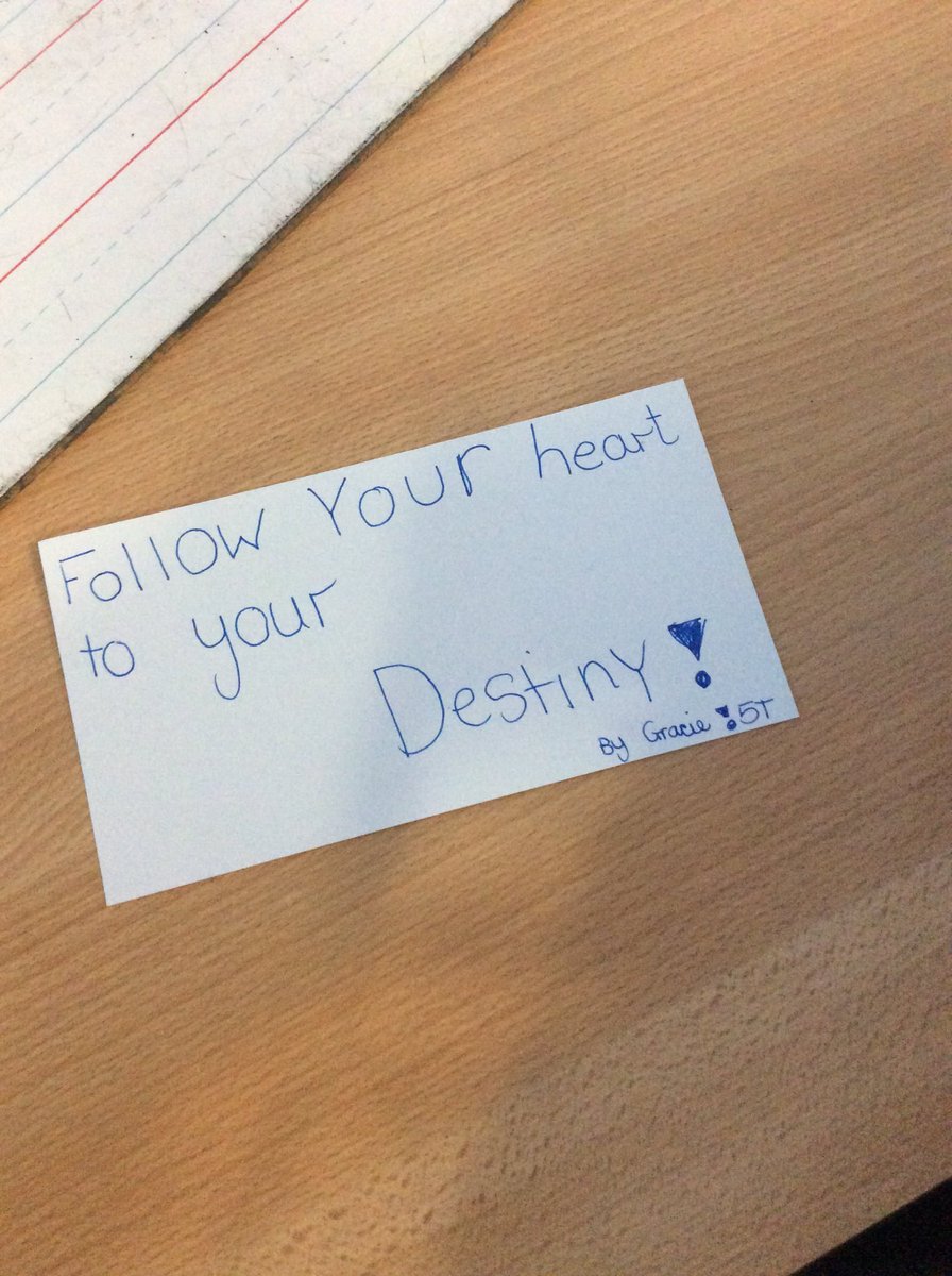 DovedaleY5's tweet photo. A lovely way to start the week off. We are discussing Destiny. Do we have control over our own destiny? #TTYP MondayMorning ✨🌟💫 #5T https://t.co/zQkfZoQPBg