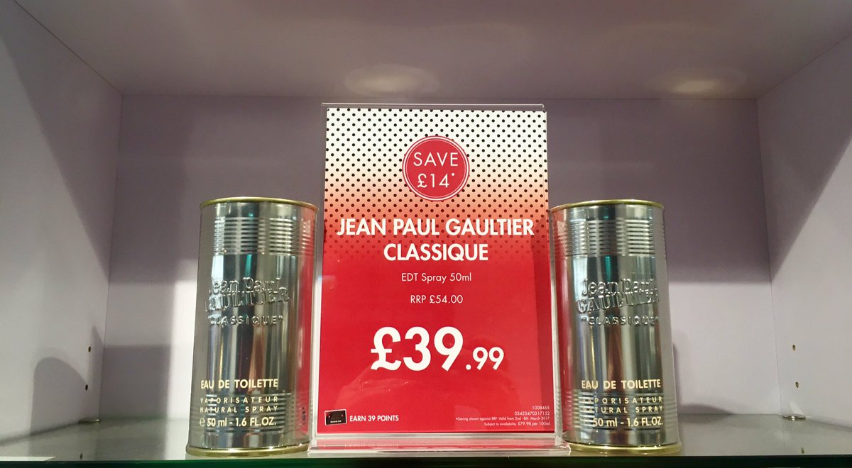 TPSCarlisle's tweet photo. 💥Deals of the week💥 2 days left on our amazing deals! Save £14 on Jean Paul Gaultier for her and £28 on Burberry Touch for him. @TPSPeople https://t.co/GaHfxO1KA7