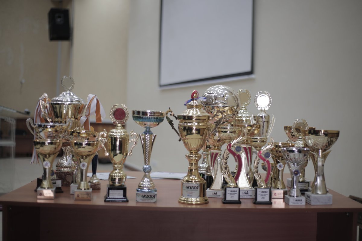 SPUKenya's tweet photo. The special #SPUWeekofEvents was crowned by colorful ceremony where student associations presented their awards to the Vice Chancellor. https://t.co/INWidy3sQx